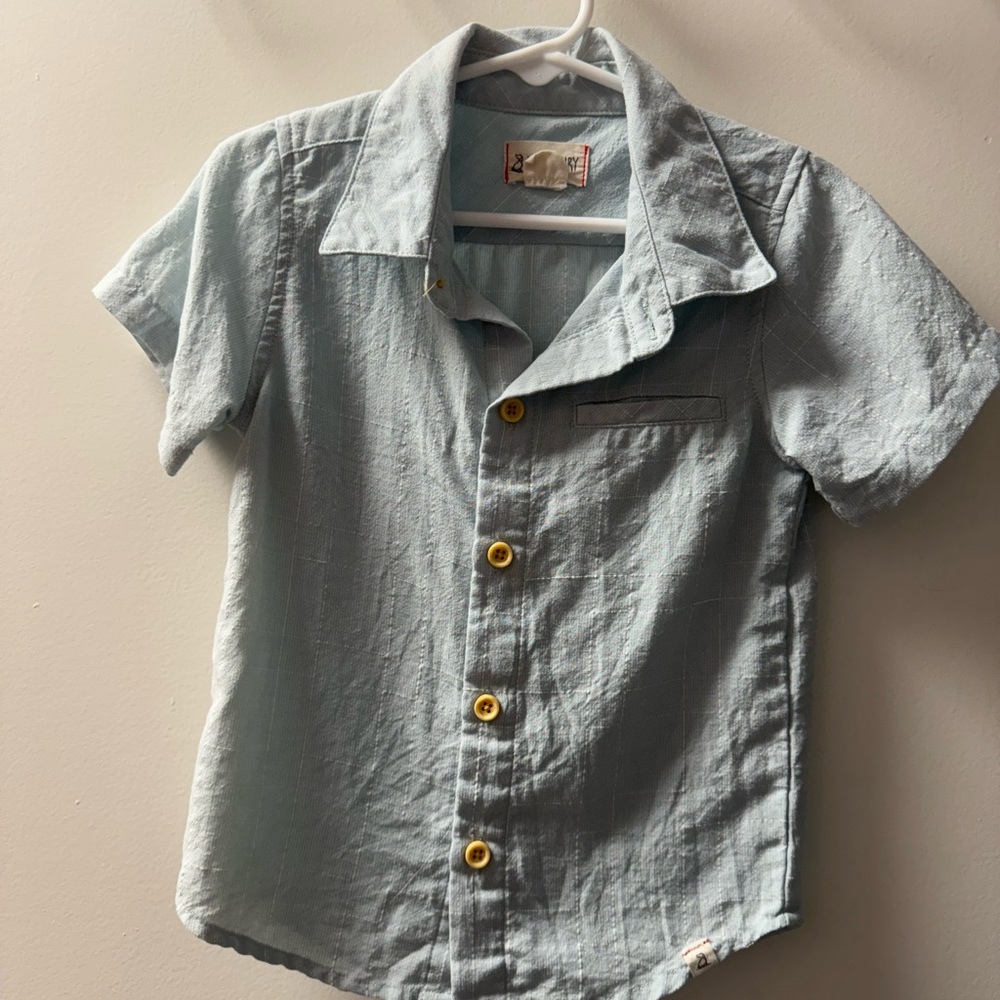 Henry & Me: Stylish Blue Kids Shirt